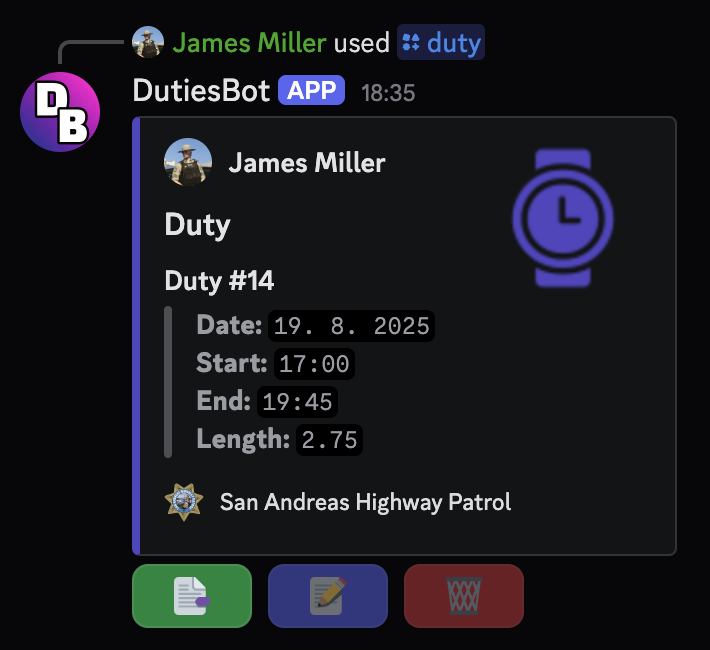 Easy Duties Recording